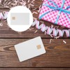 Uonlytech Chip Blank Cards, 8pcs Blank Smart Intelligent Card Contacts