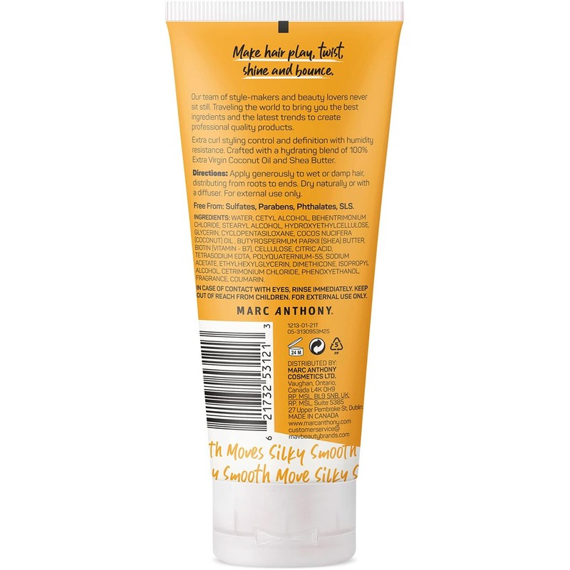 Marc Anthony Hydrating coconut oil shea butter curl cream 175