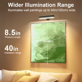 Llamau Battery Operated Wall Sconce, 7500mAh Rechargeable LED Wall Light for Bedroom with Remote Control, 360°Rotate, Timing, 3 Colors Dimmable, Wireless Wall Lamp with 15 RGB Colors, 1 Pack, Black