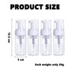 PEPAX 4 Pack Foam Pump Bottle Dispenser - 50ml Foam