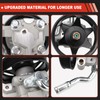 COUNCROSS 21-5370 Power Steering Pump with Pulley Compatible with Ford