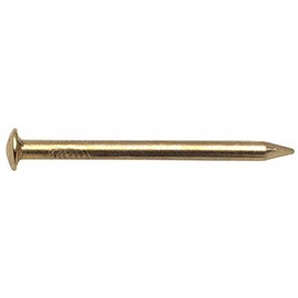 OOK 2" Brass Plated Bendless Nail 10-Pack