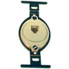 Leviton 6P4C Screw Terminal, Round Insert, 40201-I, Ivory
