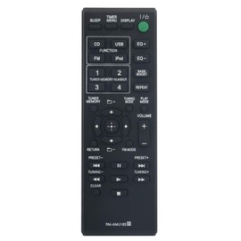 VINABTY RM-AMU185 Replacement Remote Fit for Sony Home Audio System MHC-EC619iP MHCEC619iP