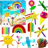 MHMYDIS Craft Kit for Kids - No Mess Creative Arts