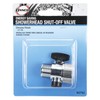 DANCO Energy-Saving Shower Shut-Off Valve, Chrome, 1/2-Inch IPS, 1-Pack (80782X)