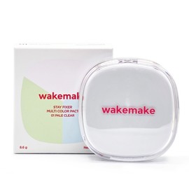 WakeMake Stay Fixer Multi Color Pact 01 Pale Clear / 웨이크메이크 스테이 픽서 멀티 컬러 팩트 01페일 클리어