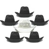 Funky Junque Women's Cowboy Hat Bundle - 6 Pack -