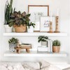 DAJAVE 8 Pack Floating Shelf Bracket, 5 inch Floating Shelves