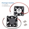GDSTIME 2Pcs 40 x 10mm Fan 5V 4010 Cooling Fan