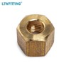 LTWFITTING Value Pack 1/4-Inch OD Brass Compression Insert,Sleeve Ferrule,Nut (Pack