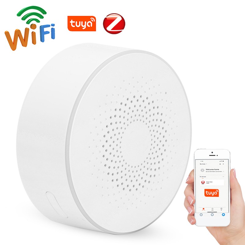 Sound Light Siren 100Db 2.4Ghz Wireless Linkage Intelligent for TUYA