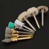 80pcs Dental Tool Kit Polishing Cup Alumina Nylon Brush Cotton