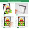 10 Pcs Magnetic Photo Frames, A4 Magnetic Picture Frame, Black
