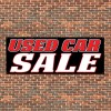 Used Car Sale Banner 18"x48" Free Shipping & Customization, Ready