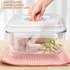 Large Glass Storage Containers with Lids, Extra Large Glass Food
