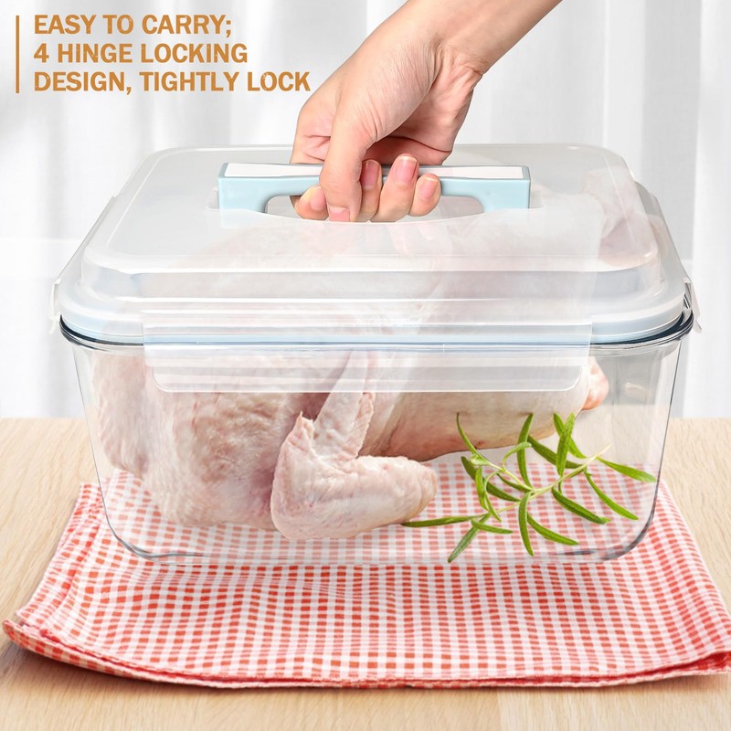 Large Glass Storage Containers with Lids, Extra Large Glass Food