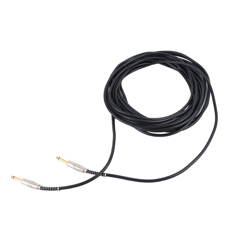 6.35mm Instrument Cable Noise Reduction Audio Device Connection Cable for