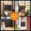 RVZONE RV Screen Door Protector Adjusts from 21.5"- 35", RV