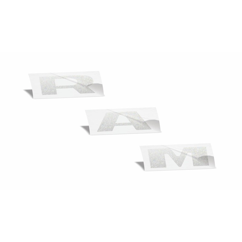 Reflective Concepts - RAM Tailgate Emblem Overlay Decal -Fits: 2019-2025