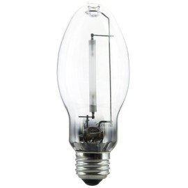 Sunlite 03610-SU LU70/MED High Pressure Sodium Light Bulb, 70 Watts, ED17/MED, Medium Base (E26), ANSI Code S55, 6000 Lumen, 24000 Life Hours, Clear, 1 Count (Pack of 1), 2100K