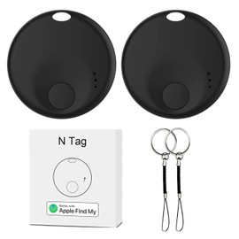 Bluetooth Luggage Finder,Smart Bluetooth Tracker,Keys Finder and Item Locator,Replaceable Battery,Water-Resistant,Air Tracker with Apple Find My(iOS Only) Track Your Keys,Wallet,Luggage,Bag and Pets