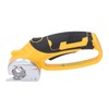Cordless Electric Scissors, USB Handheld Fabric Cutter with Light, Rotary