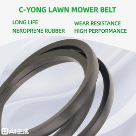C-YONG 1/2" X141.5" Drive Belt 119-8820 120-3892 Replacement Toro TimeCutter ZS 5000ZS 5000TF,SS-5000,SS-5060,SS-5035,MX 5060,ZS-5000,SW-5000