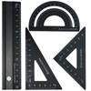 Metal Architects Scale Ruler Set- Rodmaie 4 PCS Technical Drawing