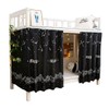 Teanea Bottom Bunk Bed Curtains Privacy Cloth Underbed Curtains for