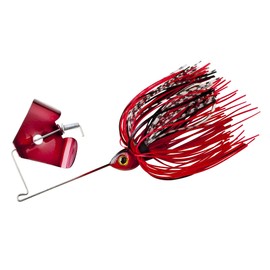BOOYAH Pond Magic Small-Water Spinner-Bait Bass Fishing Lure, Red Ant, Pond Magic Buzz
