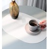FunWheat Oval Braided Placemats Set of 4 Table Mats for