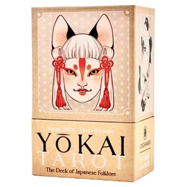 I.I.J Tarot Cards, 78 Cards, Weighted Edition, Tarot Divination, Ghost Story, Yokai Tarot, Japanese Instruction Manual Included (English Language Not Guaranteed)