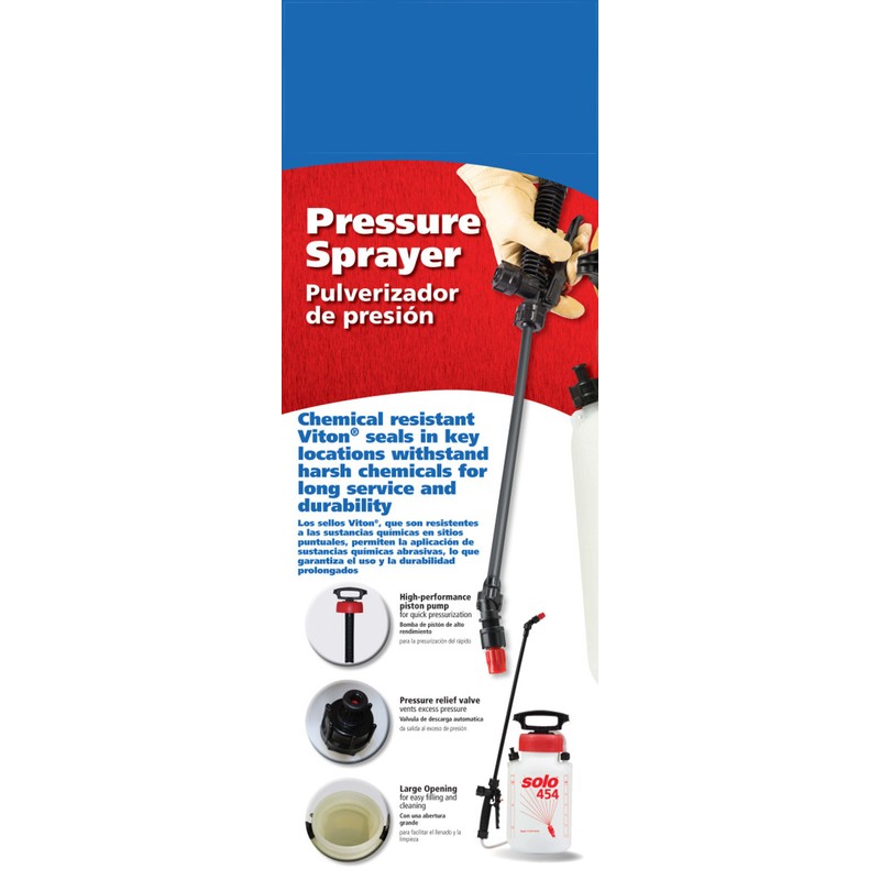 Solo 454 1-1/4 Gallon Professional Handheld Sprayer with Carrying Strap