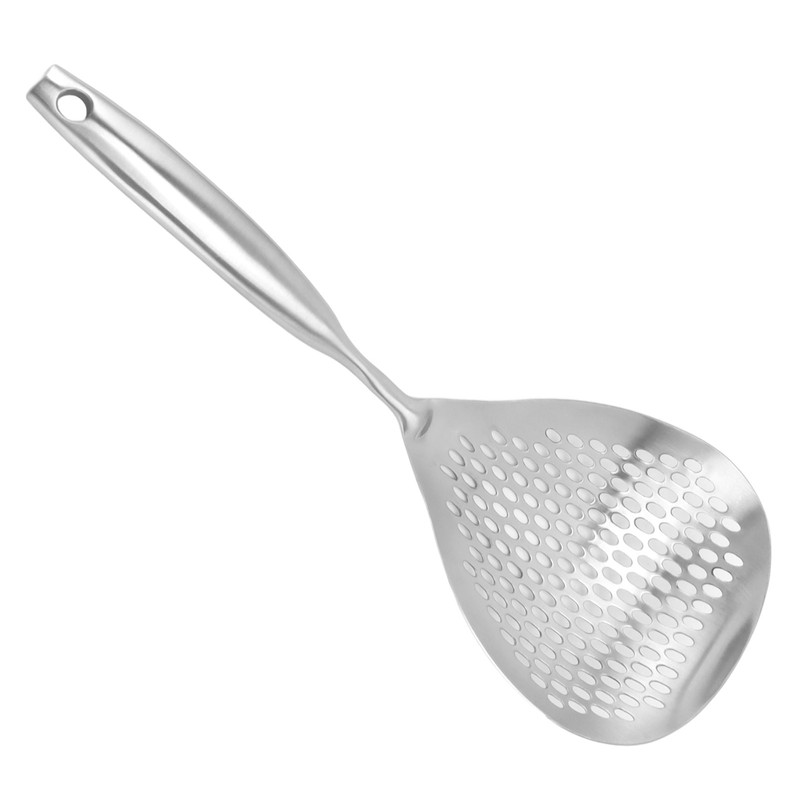 Kitchen Strainer Spoon Stainless Steel Straining Spoon Ladle Spider Strainer