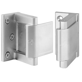 Home Security Door Lock,2 Pack Child Proof Door Reinforcement Lock with Upgraded Stainless Steel Screws for Inward Swinging Door,Privacy Door Latch Defend Home and Hotels