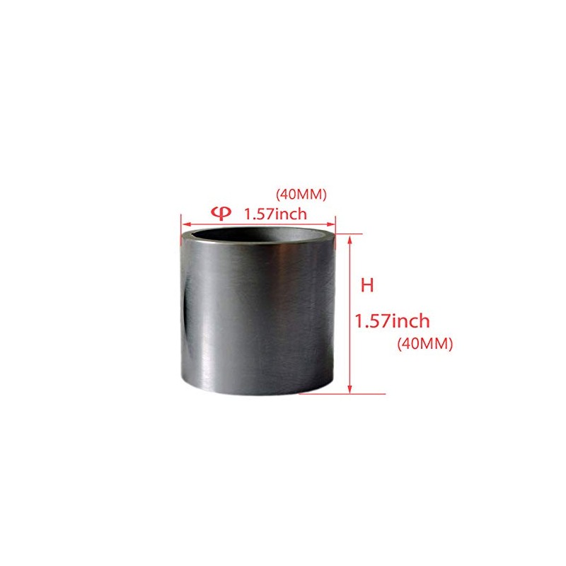 LLF Melting Lab Graphite Crucible with Cover, Lab Supplies (LAB40