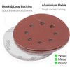YoiYee 800 Grit Sanding Discs Pads, 8 Holes, 125mm/5-inch Hook