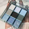 Glitter Eyeshadow Palette - 9 Shimmer Colors, Waterproof Eye Makeup