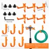 Qiyaz 19 Pcs Shed Storage Hooks Compatible with Suncast/Craftsman, J/V