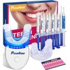 Teeth Whitening Kit with LED Light, 10X Teeth Whitening Gels,