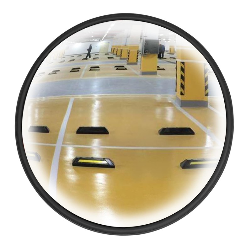 Convex Corner Mirror, 12" Security Mirrors for Business, Garage, Warehouse,