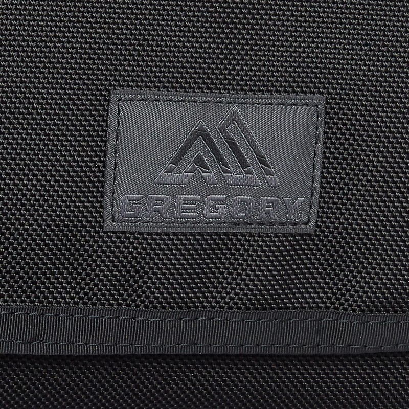 Gregory Men's Shoulder Bag, Teeny, Messenger, Cordura Ballistic Black