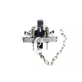 Bridger 6 Bridger #2 Coil Spring 2 Coil Closed Jaw Trap Raccoon Coyote Bobcat Trapping