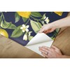 RoomMates RMK11657WP Lemon Zest Yellow and Navy Peel and Stick