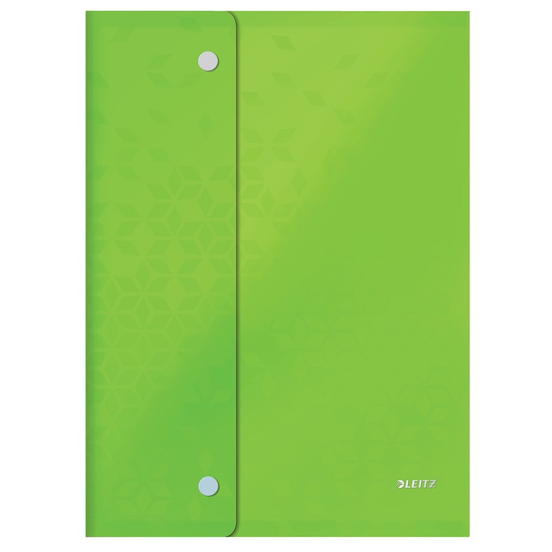Leitz Wow A4 Document Wallet - Assorted Colours (Pack of