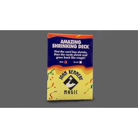 Amazing Shrinking Deck RED by John Kennedy Magic, Magic Trick, Close Up Magic