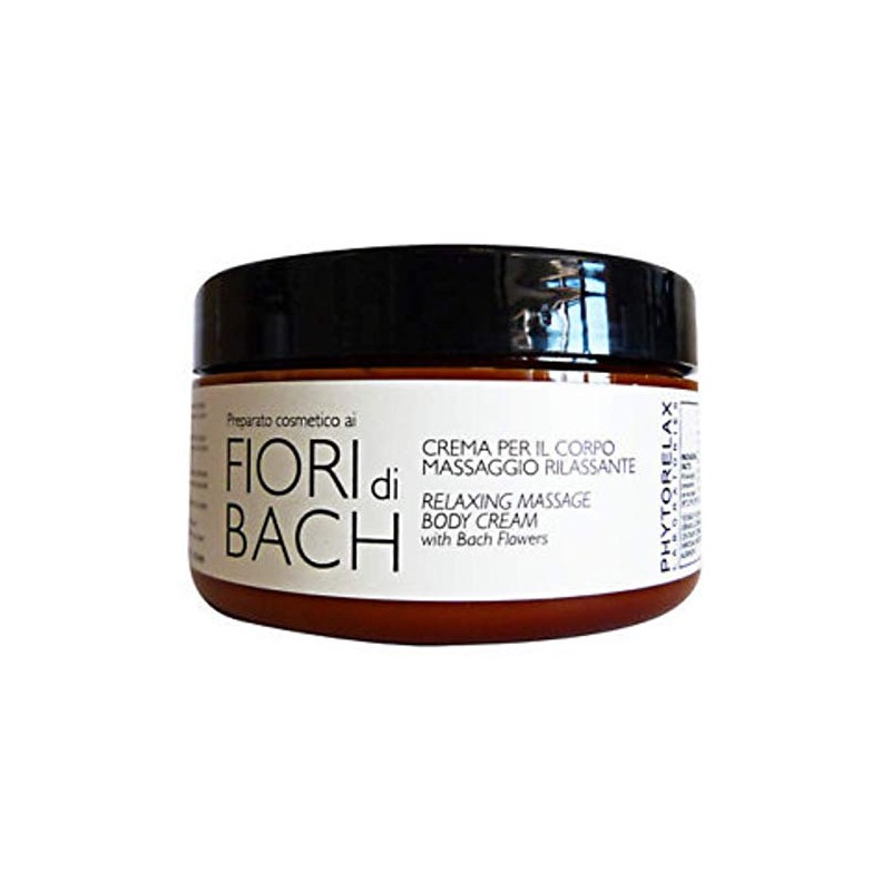 PhytorelaxLaboratories Fiori Di Bach Phytorelax Crema Corpo Massaggio Rilassante, 300