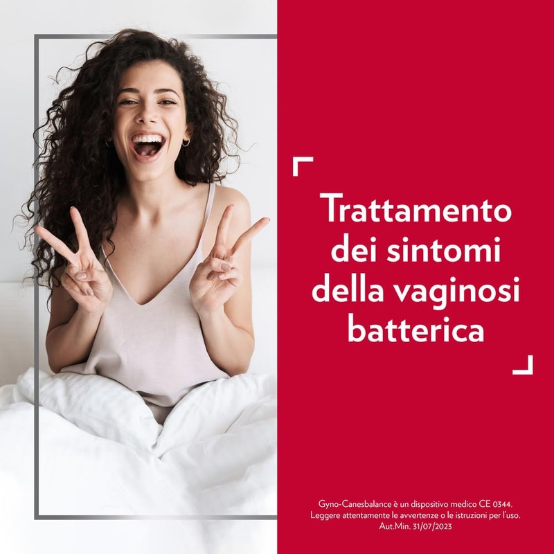 Gyno-Canesbalance Contro La Vaginosi Batterica Trattamento Gel Vaginale 7 Flaconcini