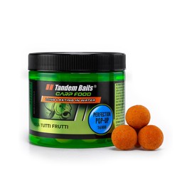 Tandem Baits Carp Food Perfection Pop-Up Mega Tutti Frutti | Carp Pop Ups | Carp Fishing Without Effort | Bait for Big Fish Fishing | Carp Accessories for Professionals & Hobby Anglers 16 mm 70 g